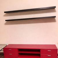 Parete Attrezzata Salotto-Mobile TV e Mensole