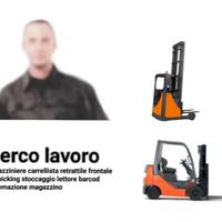 Magazziniere operaio pratico carrellista