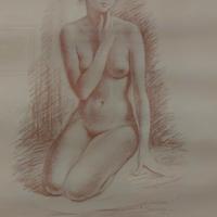 Disegno a carboncino di Giuseppe Tarantino 