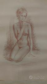 Disegno a carboncino di Giuseppe Tarantino 