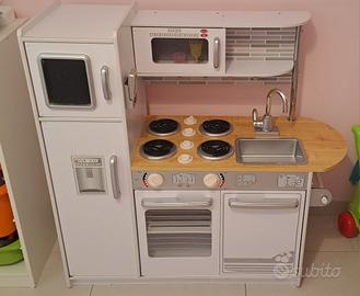 cucina Giocattolo bimbi bianca
