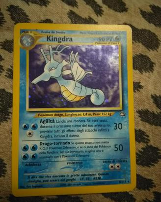 Carta Pokémon Kingdra - Neo Genesis