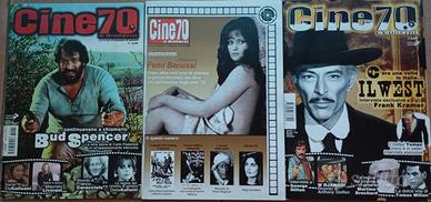 Lotto 3 riviste cinema di genere Cine 70 EDICOLA 