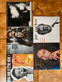 LP vari Bob Marley, Simon & Garfunkel,  Joe Cocker