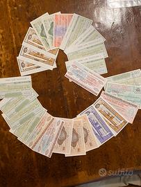 25 miniassegni da collezione quasi tutti fds