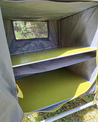 Mobiletto Dispensa da Campeggio QUECHUA 