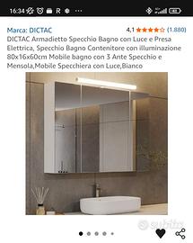 Specchio bagno