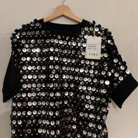 Maglia con paillettes