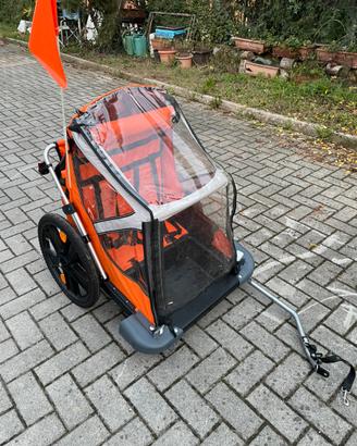 Trasportino bimbi (2posti) da bici