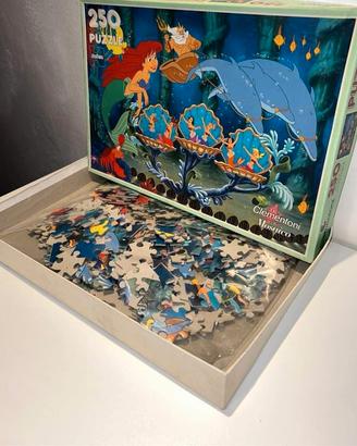 puzzle la sirenetta vintage 