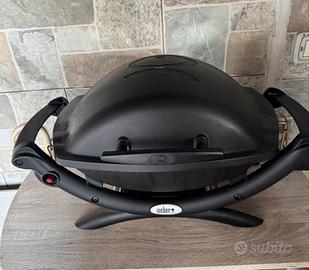 Bbq a gas weber