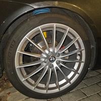 4x cerchi 18" alfa gt/147/156 originali non gommat
