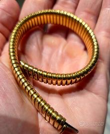 Bracciale tubogas Oro 18 Carati