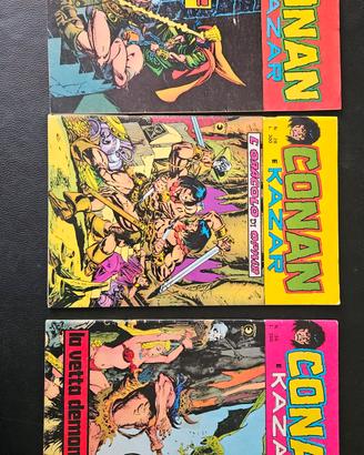 3 Fumetti Konan e Kazar lotto 2