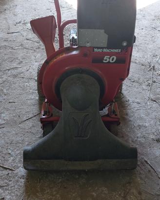 aspira foglie a scoppio con ruote