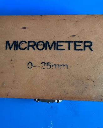 Micrometro di precisione