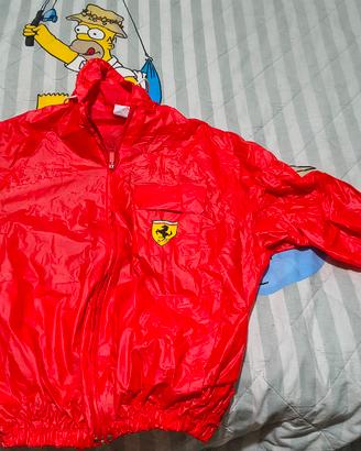 Ferrari kway giacca impermeabile 
