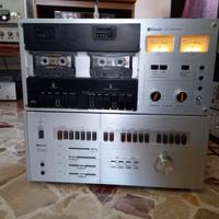 Impianto stereo hi fi amplificatore registratore