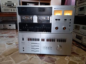 Impianto stereo hi fi amplificatore registratore