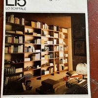 VENDUTE !!!!Due Librerie LEMA legno noce massello