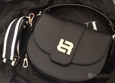 Borsa a tracolla nera Ripani originale con dustbag