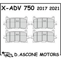 2 CP PASTIGLIE ANTERIORI X-ADV 750 17-21