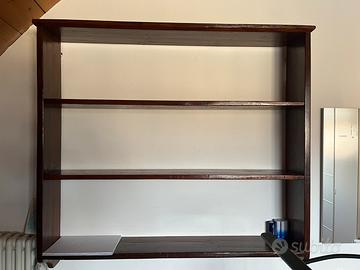 Scaffaliera legno vintage