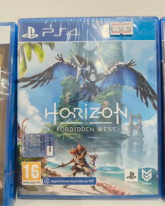 Horizon forbidden west nuovo sigillato PS4 ps5