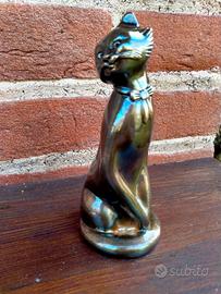 Statuetta gatto vintage