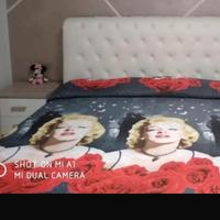 Letto matrimoniale con  contenitore