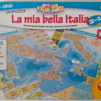 Maxi puzzle double-face - La mia bella Italia