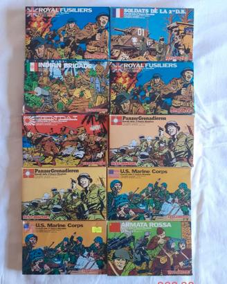 Lotto Scatole Soldatini ATLANTIC 1/72