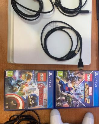 Ps4 slim con due controller
