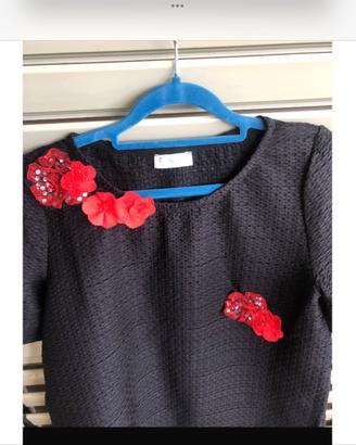 Maglia Colore nero maniche corte