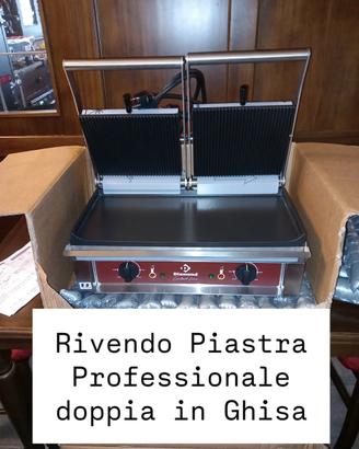 Doppia Piastra in Ghisa. 