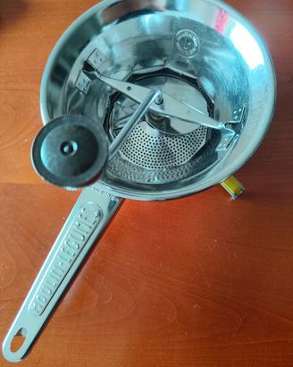passaverdure vintage acciaio inox 