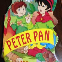 Peter pan libro sagomato cartonato colori
