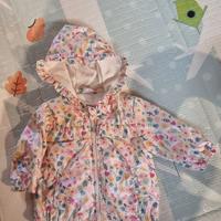 Blukids giacca a vento con cappuccio 6-9 mesi 68cm