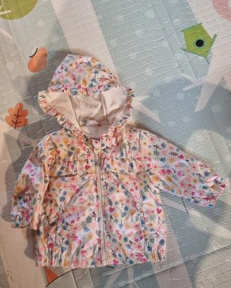 Blukids giacca a vento con cappuccio 6-9 mesi 68cm
