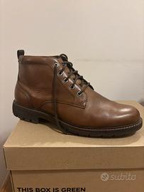 Stivaletti Clarks in cuoio