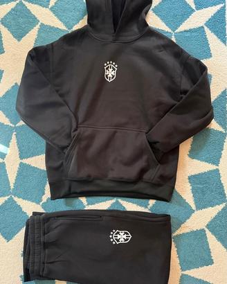 Tuta Brasile Y2K - Set Completo -Felpa + Pantalone