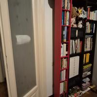 2 librerie Ikea Billy rosse