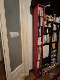 2 librerie Ikea Billy rosse