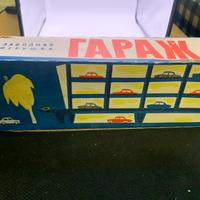 Gioco in latta made in urss garage macchinine