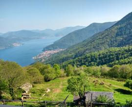 CASA con RUSTICI e TERRENO in MONTAGNA