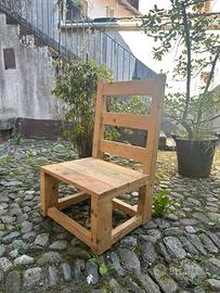 Sedia in legno