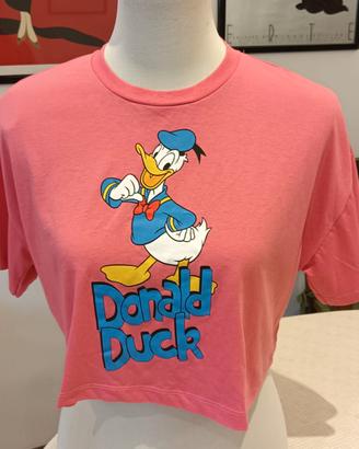 Primark Disney - T-Shirt Corta con Stampa - XS
