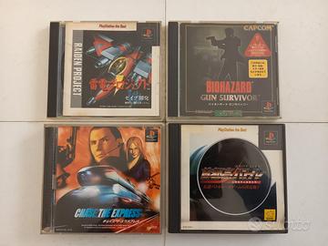 GIOCHI PS1 ORIGINALI JAP NTSC PREZZI NELL'ANNUNCIO