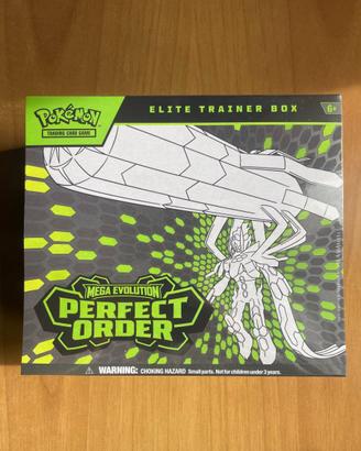 Pokémon ETB Perfect Order English - New Sealed