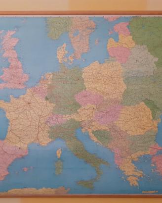 Cartina Europa Transnoli vecchia